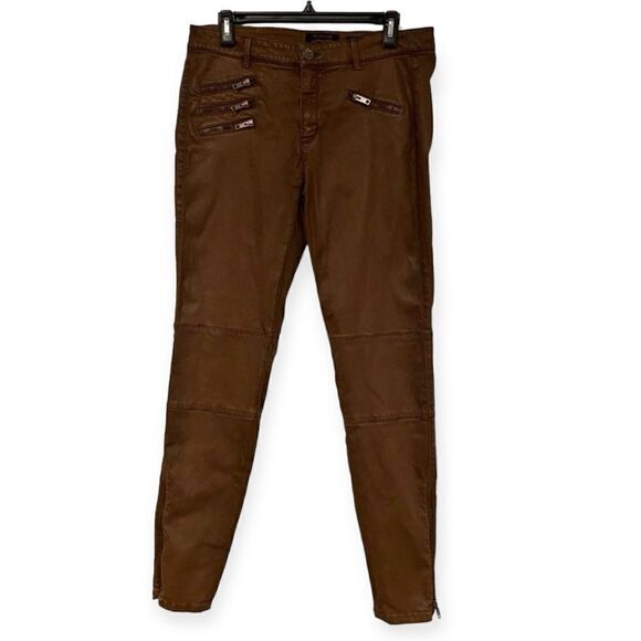 Raffaello Rossi Brandy Slim Leg Trend Line Trousers Size 42 - Picture 3 of 9